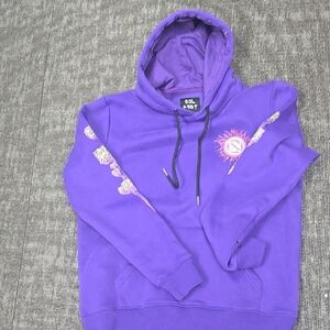 Purple Graphic Hoodie